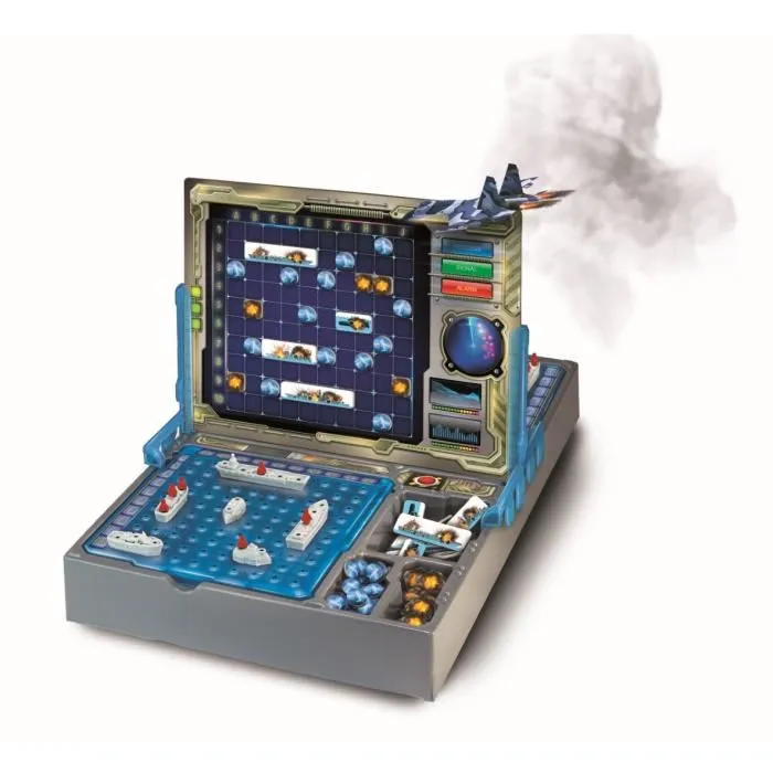 Clementoni - Bataille Navale - Jeu de Société Magnétique 3D pour 2 Joueurs - Jeu de Logique et Stratégie Familial Clementoni - Bataille Navale - Jeu de Société Magnétique 3D pour 2 Joueurs - Jeu de Logique et Stratégie Familial
