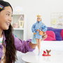 Barbie Mattel Muñeca Extra Hhn08 - Conjunto à Motif Bandana, Peluche et Accessoires - Poupée Articulée Fashion - Multilingue