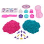 Spin Master Kinetic Sand Pasteleria Unicornio - 453g de Sable, 3 Moules et 15 Accessoires, Jeu Créatif dès 3 Ans