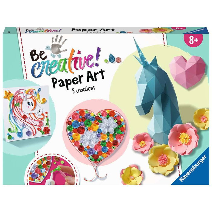 Ravensburger Paper Art Maxi - Kit de Quilling et Créations Papier 3D