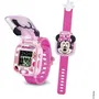 VTECH - Montre-Jeu Interactive de Minnie - Rose - Montre parlante et éducative pour enfant de 3 ans et plus - Version française