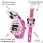 VTECH - Montre-Jeu Interactive de Minnie - Rose - Montre parlante et éducative pour enfant de 3 ans et plus - Version française