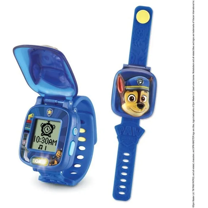 VTech - VTECH - Pat Patrouille - Montre-Jeu Interactive Parlante Multifonction avec Chase - Écran Animé - Pour Enfant à partir de 3 ans - En Français VTech - VTECH - Pat Patrouille - Montre-Jeu Interactive Parlante Multifonction avec Chase - Écran Animé - Pour Enfant à partir de 3 ans - En Français