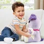 Vtech Violette, Mon Amie Pattes Magiques - Peluche interactive avec apprentissages pour enfants dès 12 mois - Version française - Fonctionne avec piles AA incluses