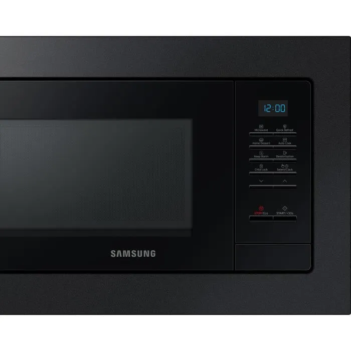 Samsung MS20A7013AB Micro-ondes Solo Multifonction 20 Litres Noir - Décongélation Rapide, Plateau Tournant 25.5 cm Samsung MS20A7013AB Micro-ondes Solo Multifonction 20 Litres Noir - Décongélation Rapide, Plateau Tournant 25.5 cm
