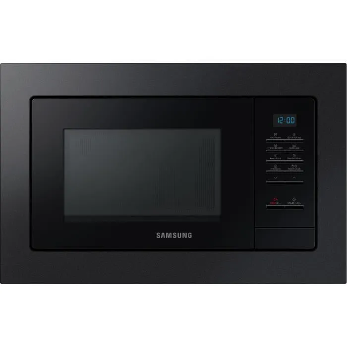 Samsung MS20A7013AB Micro-ondes Solo Multifonction 20 Litres Noir - Décongélation Rapide, Plateau Tournant 25.5 cm Samsung MS20A7013AB Micro-ondes Solo Multifonction 20 Litres Noir - Décongélation Rapide, Plateau Tournant 25.5 cm