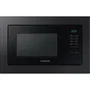 Samsung MS20A7013AB Micro-ondes Solo Multifonction 20 Litres Noir - Décongélation Rapide, Plateau Tournant 25.5 cm