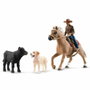 Schleich Coffret Aventures d'équitation Western Farm World