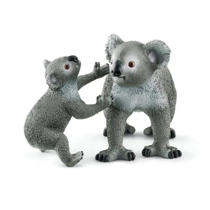 Schleich 42566 WILD LIFE - Figurine Maman et Bébé Koala pour Enfants dès 3 Ans - Dimensions: 13.6 x 5.8 x 19.2 cm Schleich 42566 WILD LIFE - Figurine Maman et Bébé Koala pour Enfants dès 3 Ans - Dimensions: 13.6 x 5.8 x 19.2 cm