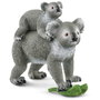 Schleich Figurine Maman et Bébé Koala Wild Life 42566 de la gamme WILD LIFE