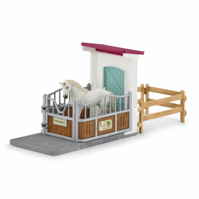 Schleich Horse Club 42569 Box avec étalon Pur-Sang anglais et extension d'écurie Schleich Horse Club 42569 Box avec étalon Pur-Sang anglais et extension d'écurie