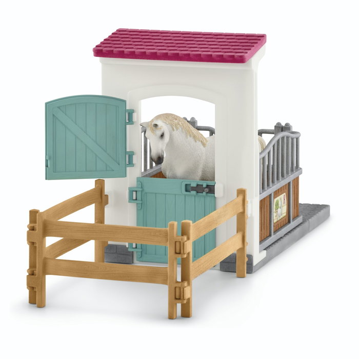 Schleich Horse Club 42569 Box avec étalon Pur-Sang anglais et extension d'écurie Schleich Horse Club 42569 Box avec étalon Pur-Sang anglais et extension d'écurie