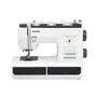 Brother HF27 - Machine à coudre électronique blanche avec 27 points, boutonnière automatique, enfile-aiguille automatique, LED et bras libre