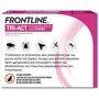 Frontline Tri-Act Pipettes Anti-puces Anti-tiques pour Chien Taille S (5-10 kg) - Lot de 3 - Traitement 1 Mois