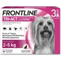 Frontline Tri-Act Pipettes Anti-puces Anti-tiques pour Chien Taille S (5-10 kg) - Lot de 3 - Traitement 1 Mois