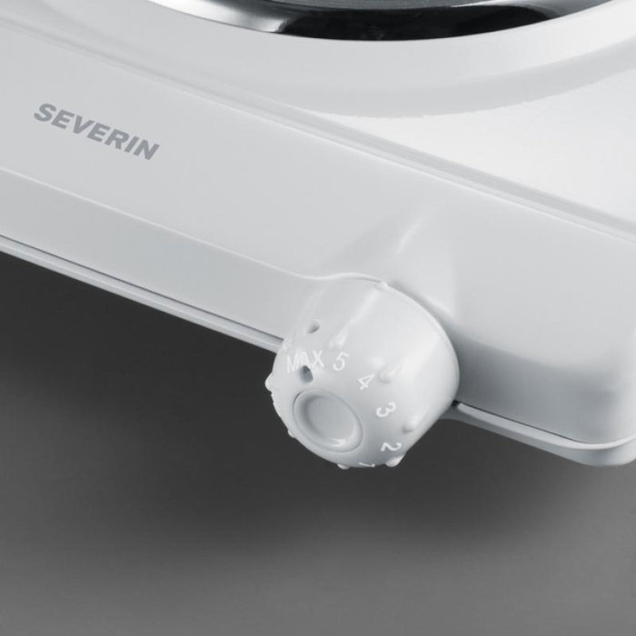 Severin KP1091 Réchaud électrique blanc 1500W Severin KP1091 Réchaud électrique blanc 1500W