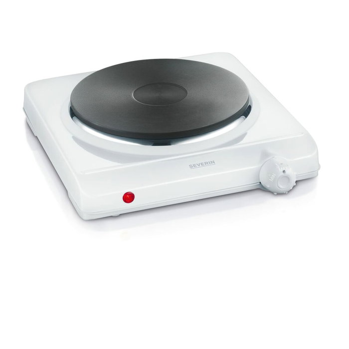 Severin KP1091 Réchaud électrique blanc 1500W Severin KP1091 Réchaud électrique blanc 1500W