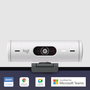 Logitech Brio 500 Webcam Full HD 1080p, 4 MP, USB-C, Micro stéréo, Blanc cassé