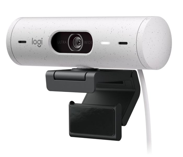 Logitech Brio 500 Webcam Blanc cassé