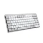 Logitech MX Mechanical Mini - Clavier Sans Fil Rétroéclairé AZERTY Pour Mac avec Bluetooth et USB-C - Gris Pâle