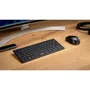 Bluestork Pack Mini - Clavier et souris sans fil compact et ultra-mince, compatible Windows et Mac, Noir