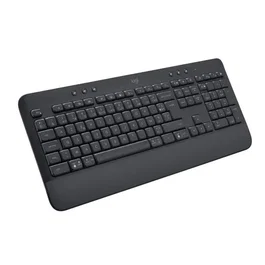 Logitech Signature K650 - Clavier sans fil ergonomique AZERTY avec repose-poignets intégré - Confort, raccourcis, résistant aux éclaboussures - Graphite