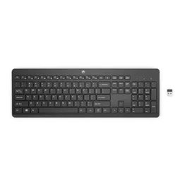 HP Clavier sans fil 230 - AZERTY - Noir