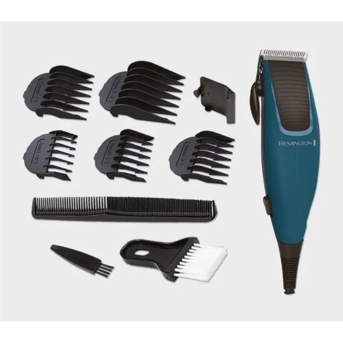 Remington Tondeuse à Cheveux Apprentice avec 10 Accessoires et Lames en Acier Inoxydable - 5 Guides de Coupe (3 à 18 mm) - Garantie 2 Ans Remington Tondeuse à Cheveux Apprentice avec 10 Accessoires et Lames en Acier Inoxydable - 5 Guides de Coupe (3 à 18 mm) - Garantie 2 Ans