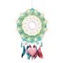Ravensburger 18235 Kit Créatif String Art Maxi - 7 Attrape-Rêves Dreamcatchers avec Guirlande Lumineuse, Loisir Créatif Enfant Dès 8 Ans