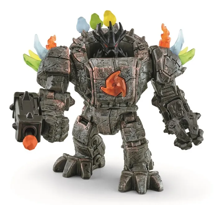 Schleich 42549 Eldrador Creatures - Figurine Master Robot et Mini Creature, Coffret Robot 20 Pièces Articulé, Jouet pour Enfants dès 7 ans