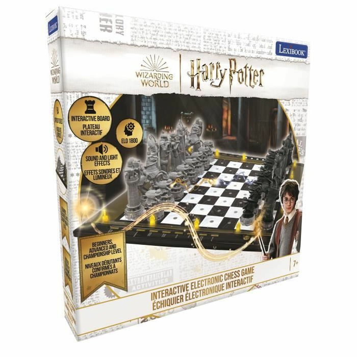 Lexibook Jeu d'échecs électronique Harry Potter avec clavier tactile et effets lumineux Lexibook Jeu d'échecs électronique Harry Potter avec clavier tactile et effets lumineux