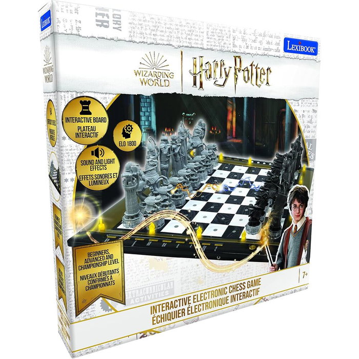 Lexibook Jeu d'échecs électronique Harry Potter avec clavier tactile et effets lumineux Lexibook Jeu d'échecs électronique Harry Potter avec clavier tactile et effets lumineux