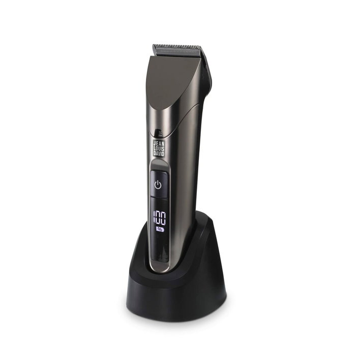 Jean Louis David Pro Hair Clipper - 20 Hauteurs de Coupe - Gris