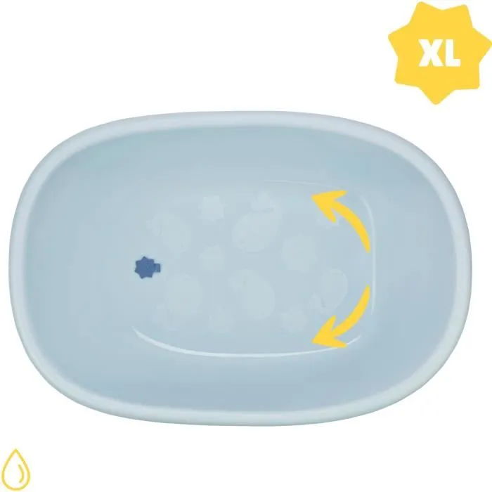 Badabulle Baignoire Bébé jusqu'à 24 mois, Fabriquée en Europe