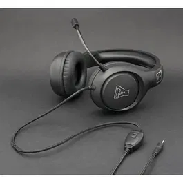 The G-Lab KORP YTTRIUM - Casque gamer filaire avec microphone pour PC, PS4, Xbox One - Noir - 237 g