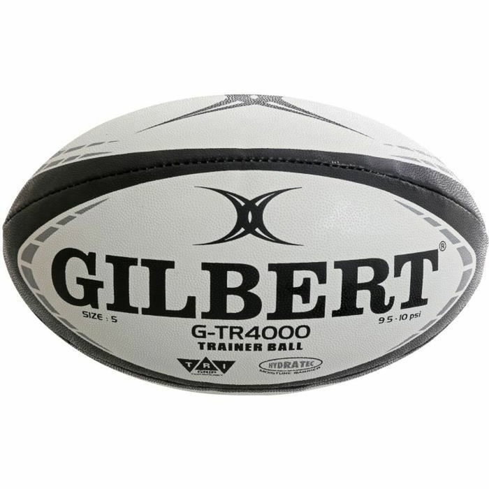 Gilbert Ballon de rugby d'entraînement G-TR4000 - Taille 3 - Noir