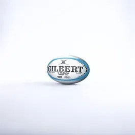 Gilbert Ballon de rugby d'entraînement GTR4000 Taille 3, couleur ciel, prise en main excellente et durable