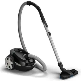 Philips XD3112/09 - Aspirateur traîneau avec sac Série 3000 Performer Compact 900W - Filtre anti-allergène H13 - Puissant et léger - 3L - Noir