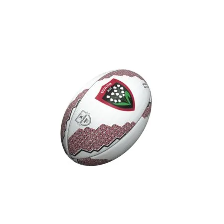 Gilbert Ballon de rugby Toulon Taille 5 pour supporter - Lot de 5 ballons, idéal entraînement et collection Gilbert Ballon de rugby Toulon Taille 5 pour supporter - Lot de 5 ballons, idéal entraînement et collection