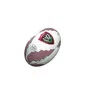 Gilbert Ballon de rugby Toulon Taille 5 pour supporter - Lot de 5 ballons, idéal entraînement et collection
