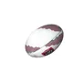Gilbert Ballon de rugby Toulon Taille 5 pour supporter - Lot de 5 ballons, idéal entraînement et collection