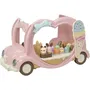 Sylvanian Families 5651 - Jouet Camion de Glaces Ambulant avec Plus de 30 Accessoires - Figurines Compatibles - Pour Enfants à Partir de 3 Ans - Rose