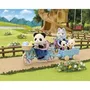 Sylvanian Families 5652 - La Fille Panda avec Vélo et Remorque, Accessoires et Patins à Roulettes - Jouet Extérieur Enfant dès 3 Ans
