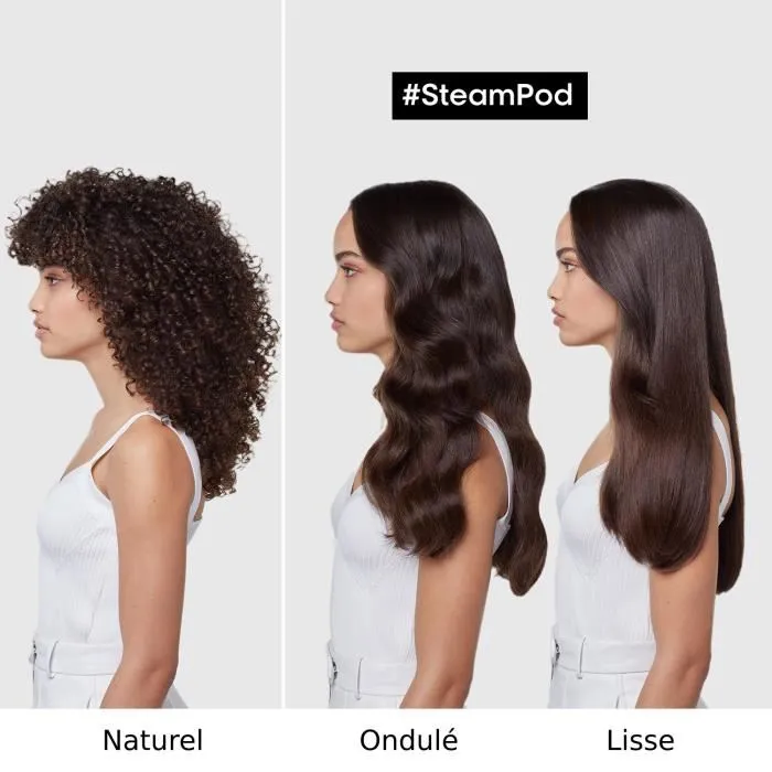 L'Oréal Professionnel Steampod 4 - Lisseur et Boucleur à Vapeur Professionnel pour Tous Types de Cheveux