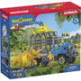Schleich Dino Transport Mission - Coffret de 43 pièces avec Tricératops et Camion
