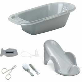 Thermobaby Pack Bain 1er âge - Baignoire Gris