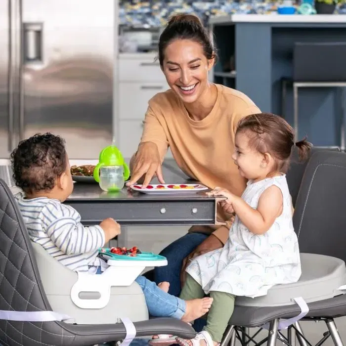 Infantino Siège réhausseur repas Combo Duo Évolutif 4 en 1 pour bébé à partir de 4 mois, 41x19x41 cm, Nettoyage à la main Infantino Siège réhausseur repas Combo Duo Évolutif 4 en 1 pour bébé à partir de 4 mois, 41x19x41 cm, Nettoyage à la main