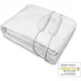 Medisana HU 676 Surmatelas chauffant 2 places, 150 x 160 cm, lavable, 4 niveaux de température, arrêt automatique