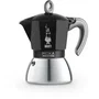 Bialetti New Moka Induction - 6 Tasses - Noir et Gris Métallisé