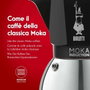 Bialetti New Moka Induction - 6 Tasses - Noir et Gris Métallisé